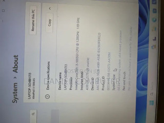 Laptop Lenovo Ideapad 3 4GB Intel Core I3 SSD 128GB